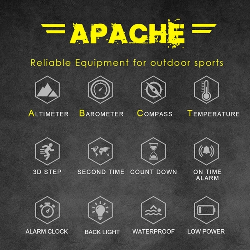 Часы мужские North Edge Apache 3 - фото 3