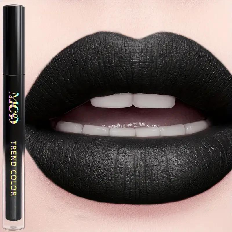 Помада губная жидкая Черный матовый (2394247416) - фото 7