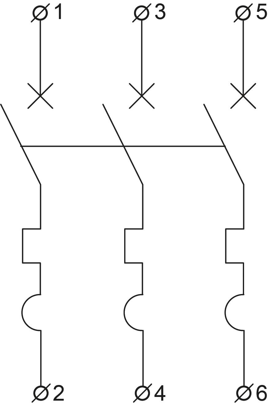 ᐉ Автоматичний вимикач АСКО ВА-2004N/125 3Р 125А 20кА (A0010040080 ...