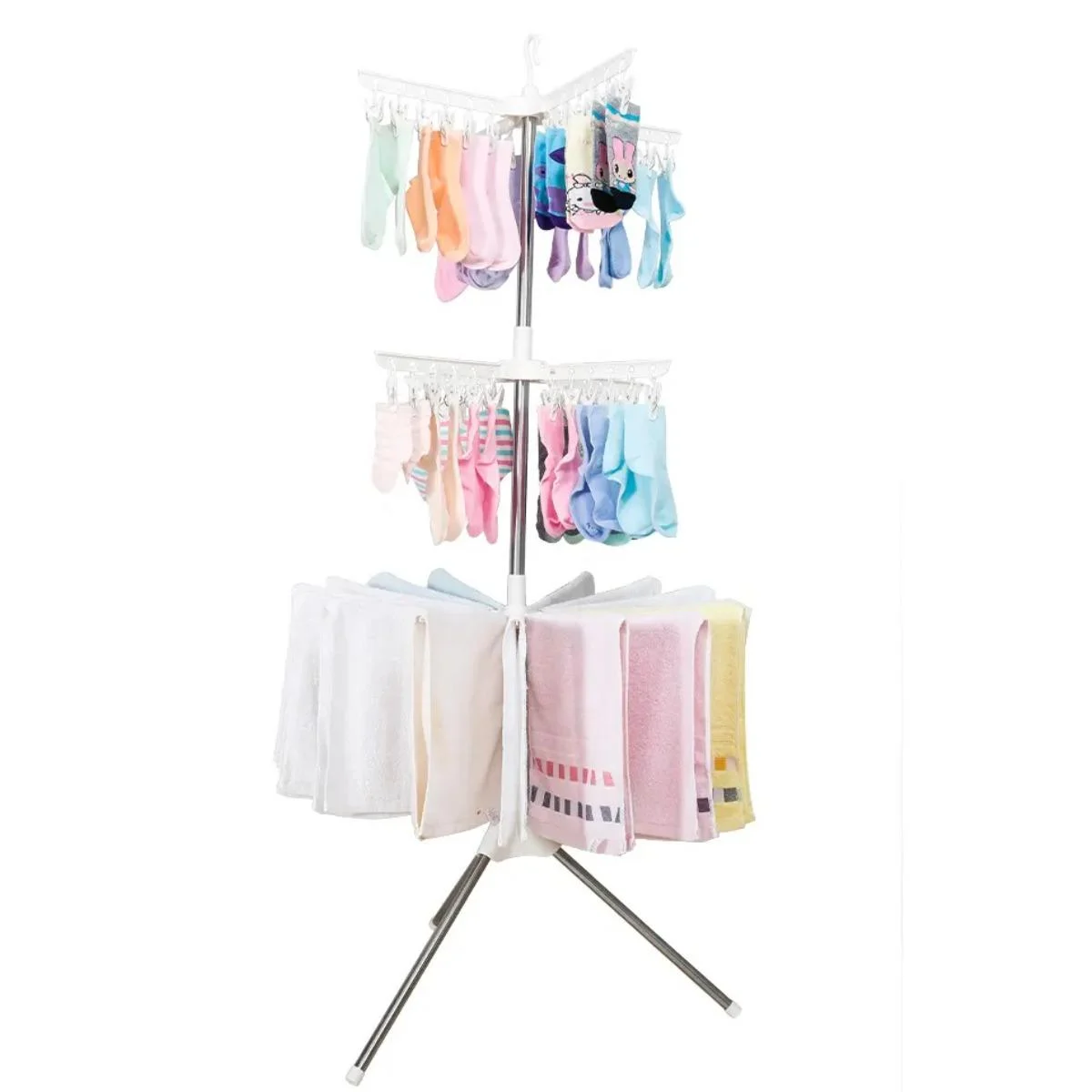 Сушилка для белья Aidesen на 3 яруса 167,5х76 см (31954653)