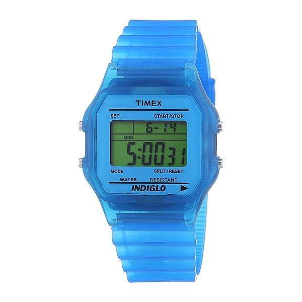 Наручные часы Timex Classic Digital кварцевые Blue (Tx2n804)