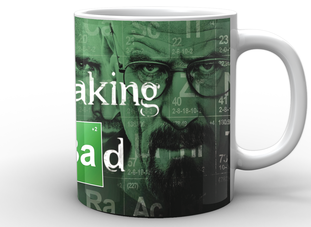 Чашка Gee! Белый Breaking Bad Во все тяжкие Главные герои BB.02.001