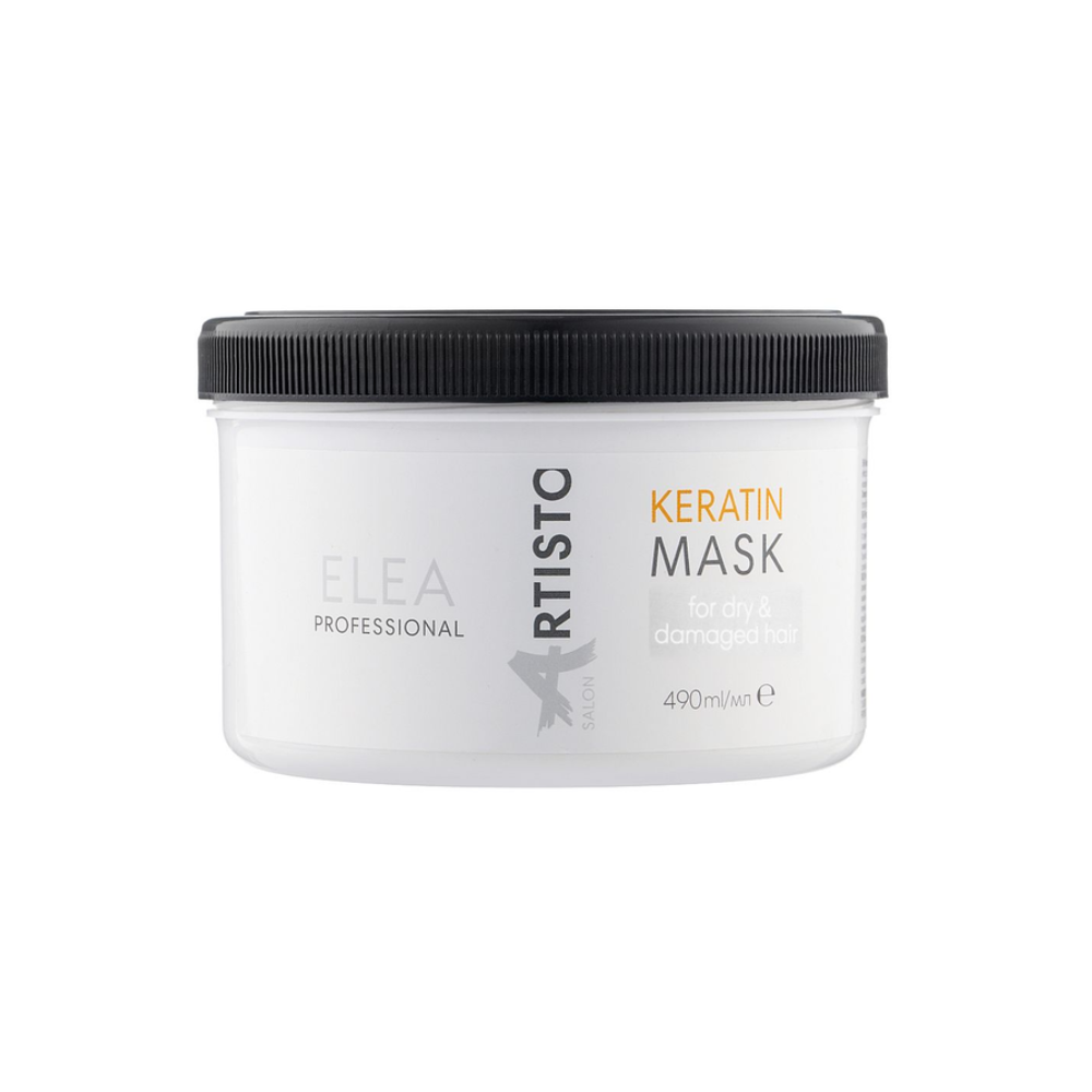 Маска для волосся відновлювальна з кератином Elea Professional Artisto Keratin Mask 490 мл (00062) Маска для волосся відновлювальна з кератином Elea Professional Artisto Keratin Mask 490 мл (00062)