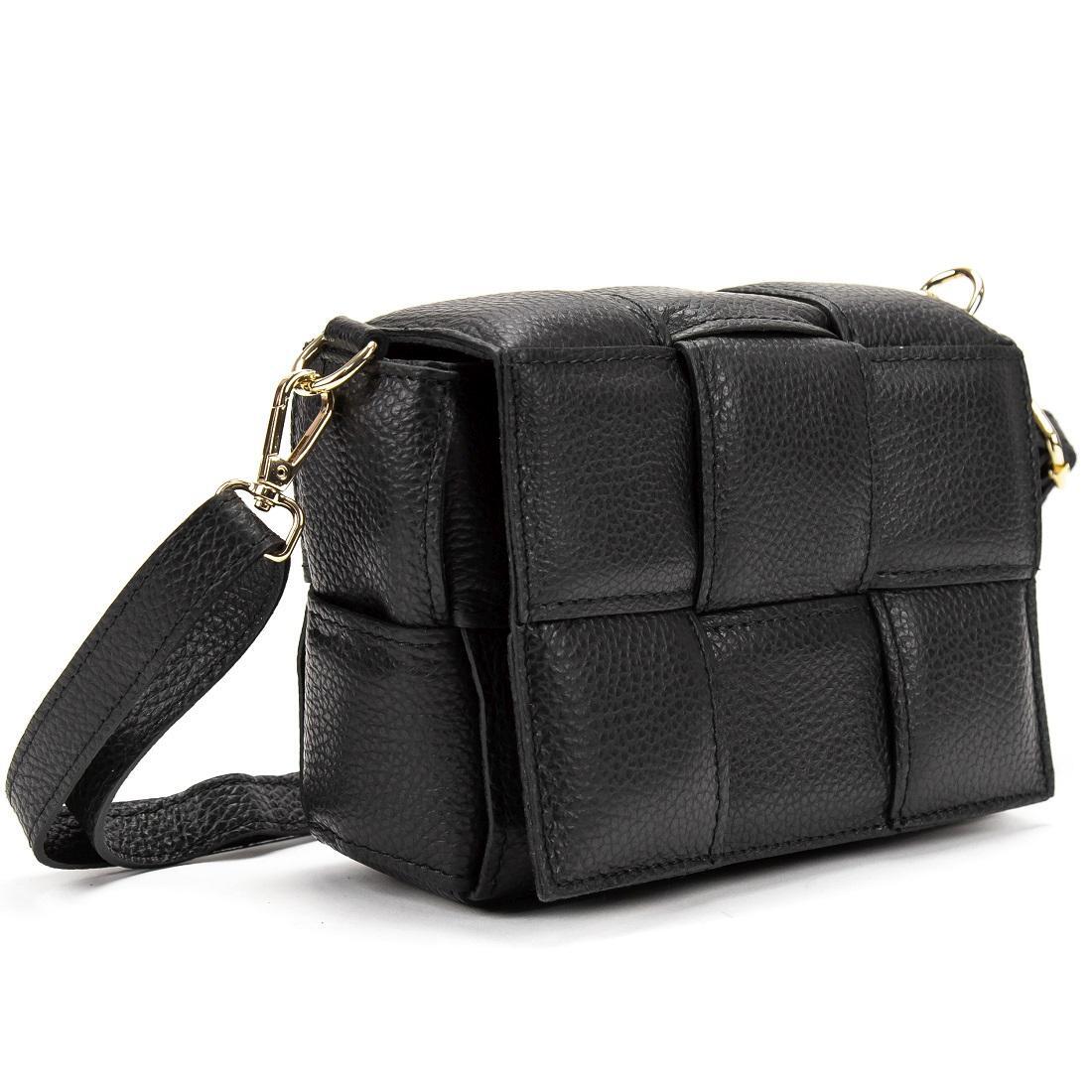 Жіноча сумка Royal Bag F-IT-9840A шкіряна Чорний (5961)