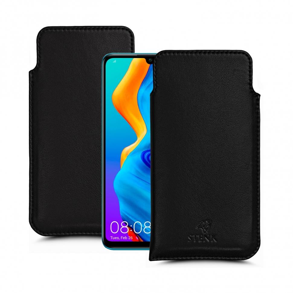 Футляр Stenk Elegance для Huawei P30 Lite Черный (63253)