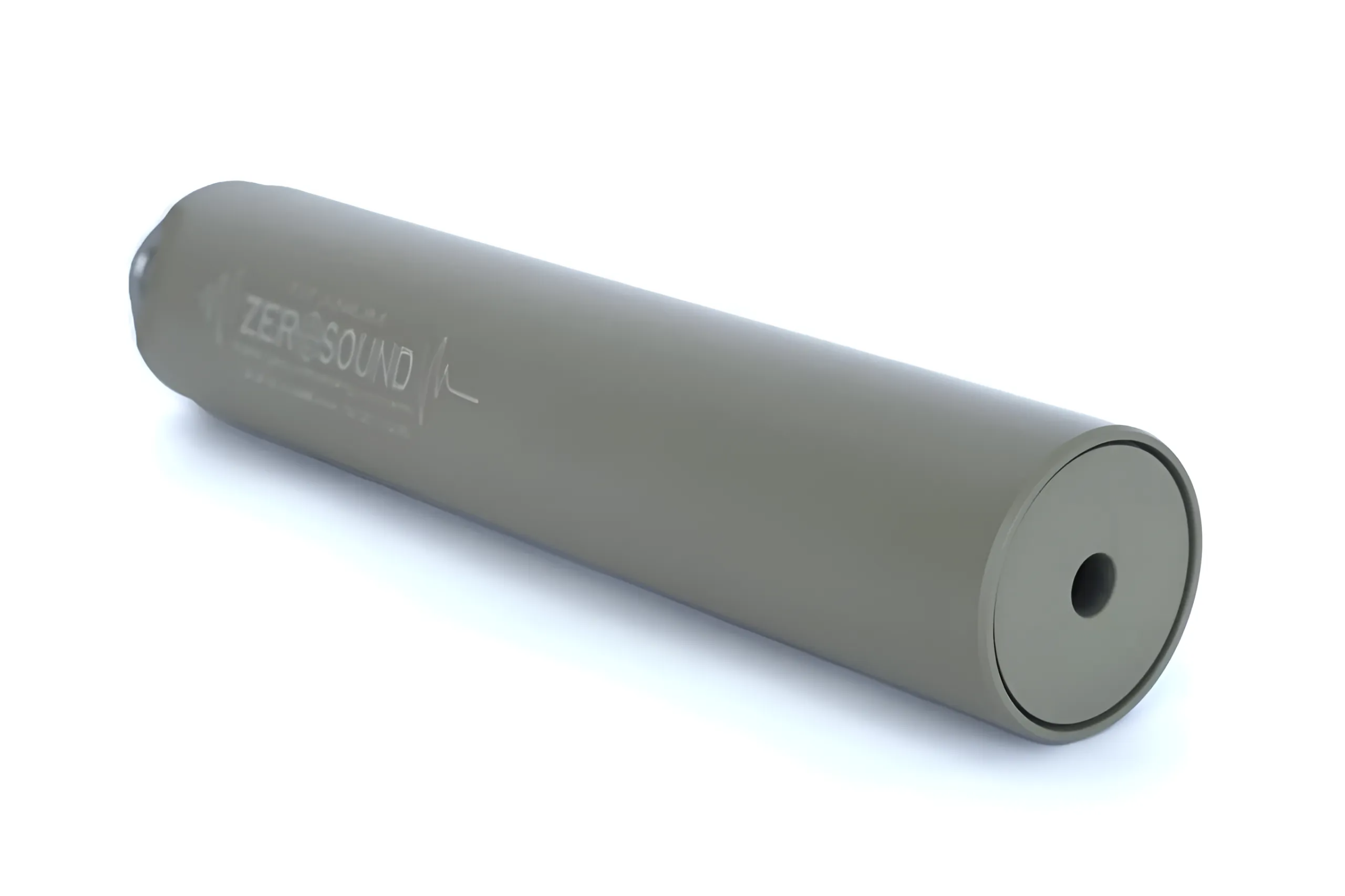 Саундмодератор Zerosound TITAN .223cal, .243, 5,45, 6,5 creedmoor triple gas unloading system Coyote - фото 5