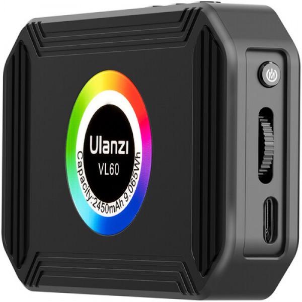 Накамерный видеосвет Ulanzi VL60 LED RGB (1794381652) - фото 4