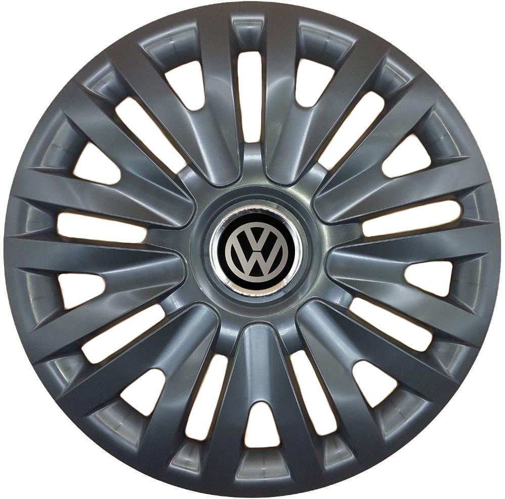 Колпаки автомобильные R15 SJS Volkswagen 313 4 шт. Черный