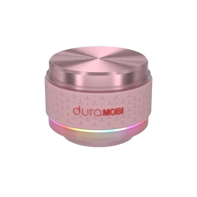 Виброколонка Dura Mobi Humbird Pro Bluetooth с RGB-подсветкой и присоском Pink