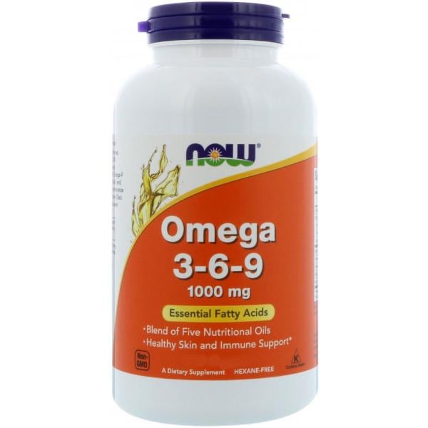 Рыбий жир NOW Omega 3-6-9 1000 мг 100 капсул