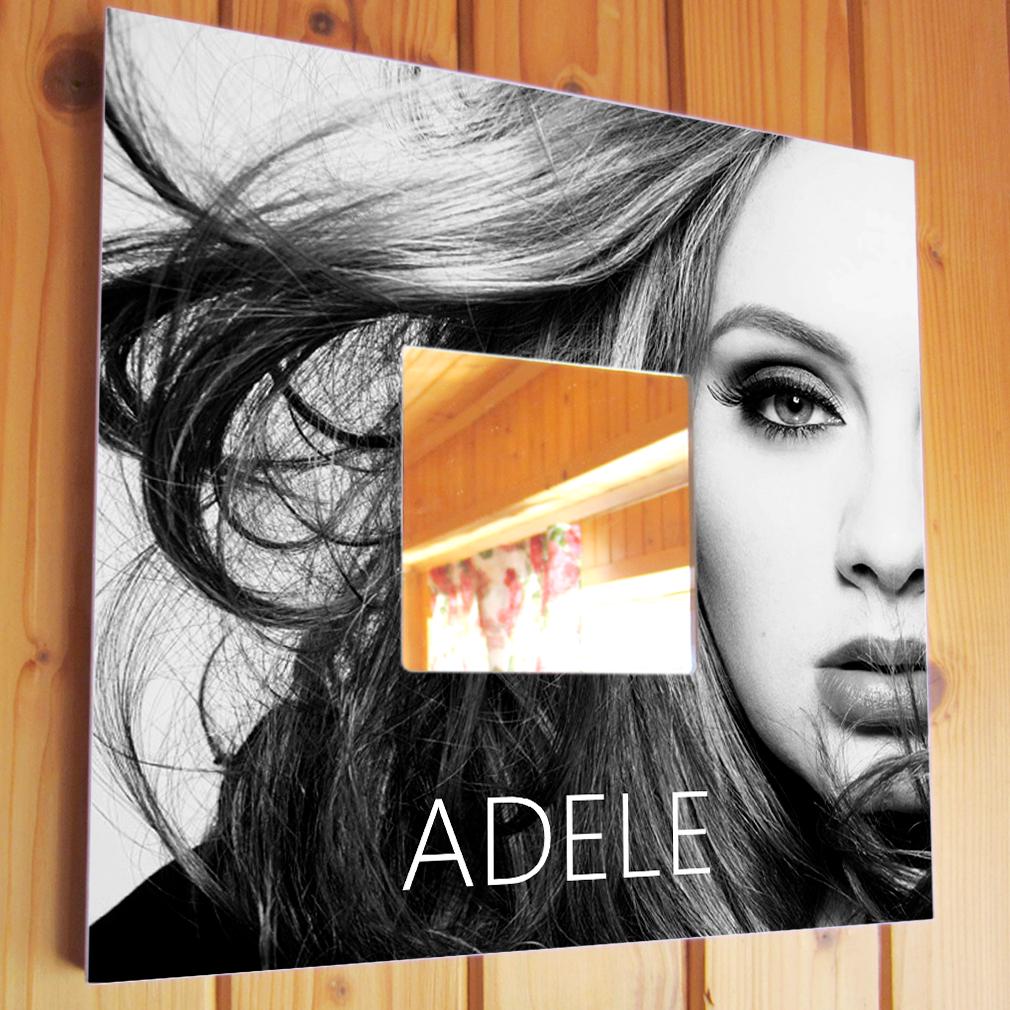 Зеркало декоративное Певица Adele 260х260 мм (M00808) Зеркало декоративное Певица Adele 260х260 мм (M00808)