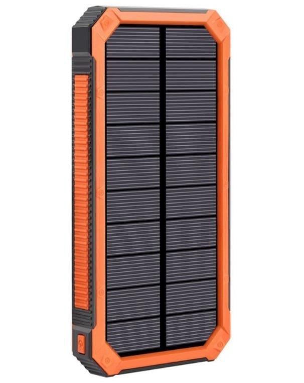 Повербанк автономный Solar 50000 мАч с подзарядкой от солнца и дополнительным LED-освещением (2104618804) - фото 10