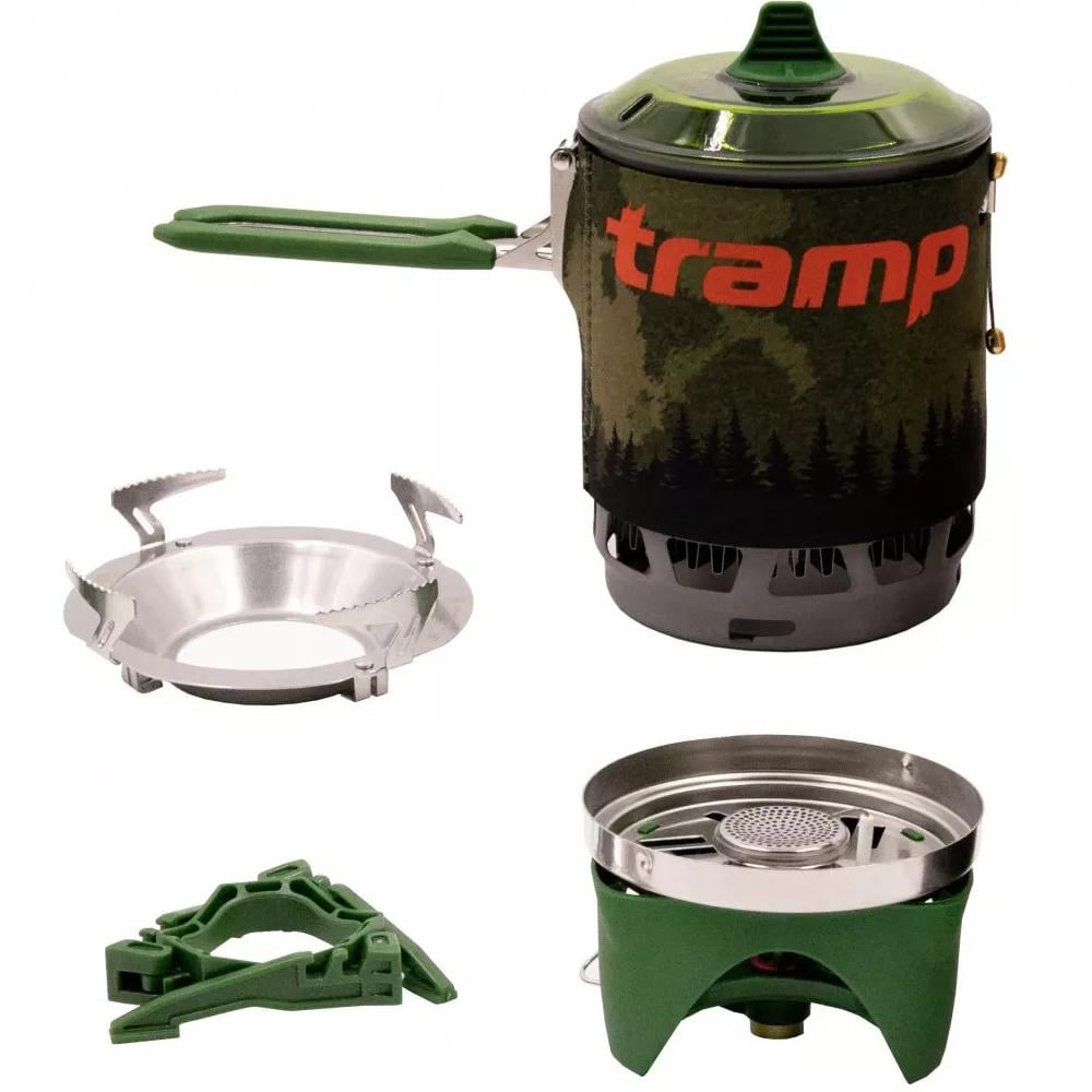 Система для приготовления пищи Tramp UTRG-115 с картриджем 230 г Olive (UTRG-115-olive+UTRG-003)