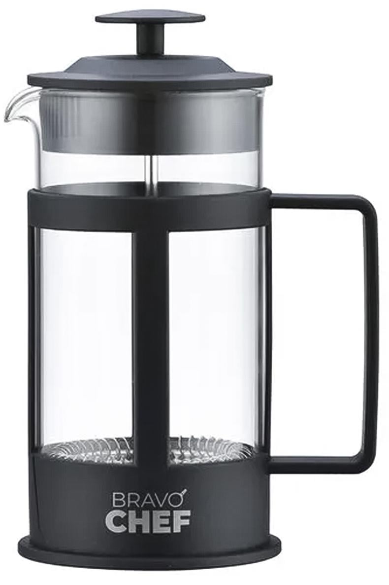 Френч-пресс Bravo Chef 800 мл Черный (BC-7301-800)