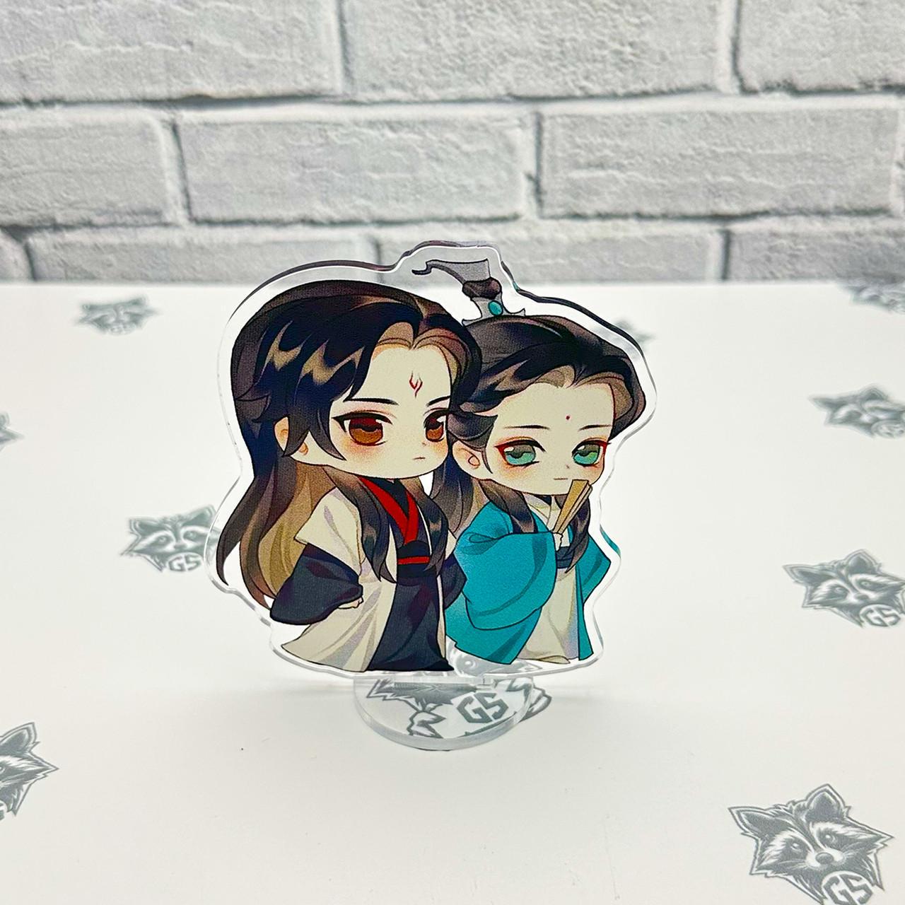 Фигурка коллекционная акриловая Chibi Аниме Система собственного спасения для мерзкого злодея 10 см (2286631208)