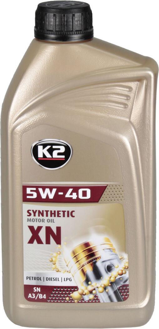 Моторне мастило K2 Xn Sn/cf O1131e бензин/дизель 5W-40 1 л (1401306)