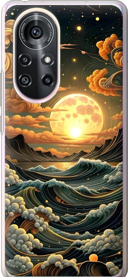 Чехол на Huawei Nova 8 Pro Арт волны (6332u-2246-42517)