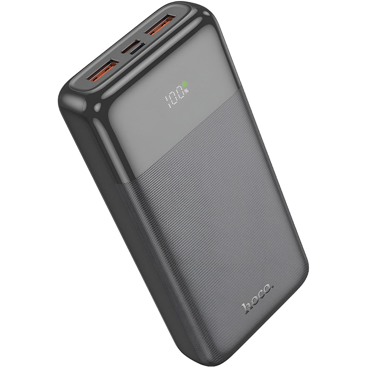 Повербанк Bank Hoco J121A Fast 22.5W+PD20W 20000 mAh Black (6942007608992)