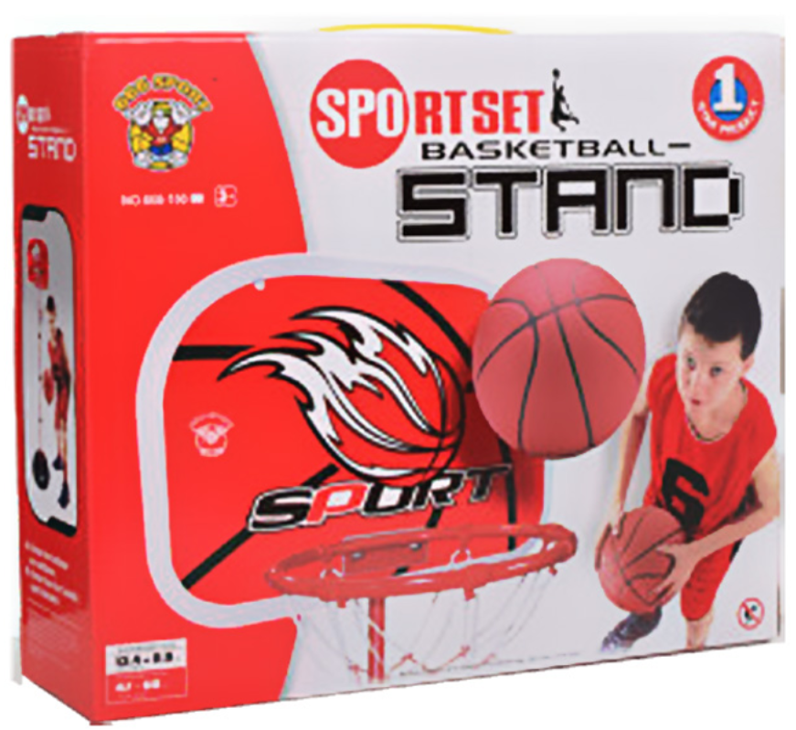 Детская баскетбольная стойка M-5708 передвижная (2700122320) - фото 9 Детская баскетбольная стойка M-5708 передвижная (2700122320) - фото 9