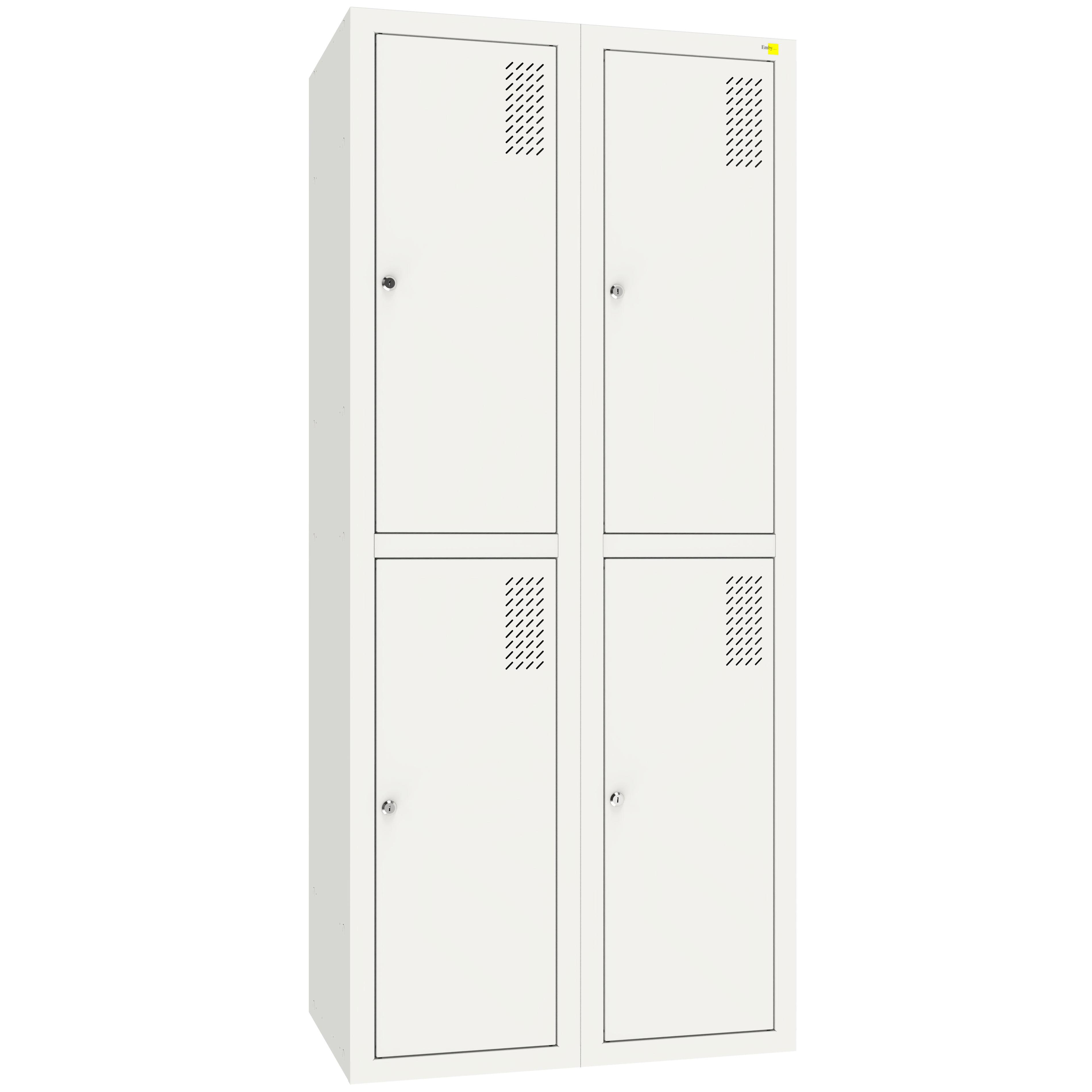 Шафа металева одежна Emby (ШОМ-400/2/4) - фото 2