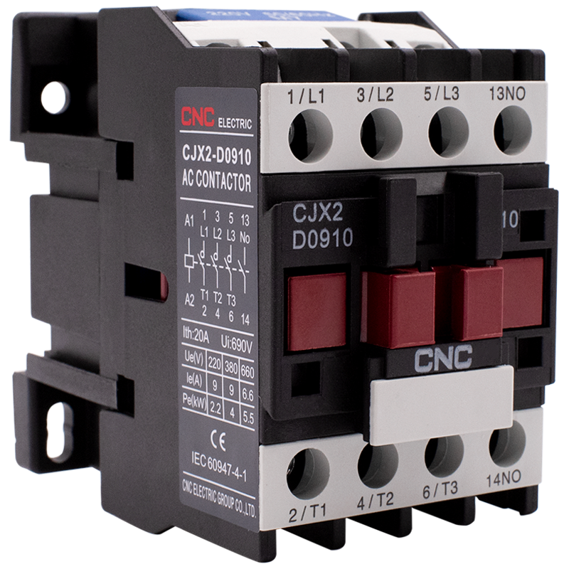 Контактор CNC CJX2-0910 9А 220В 1NO (Б00029044)