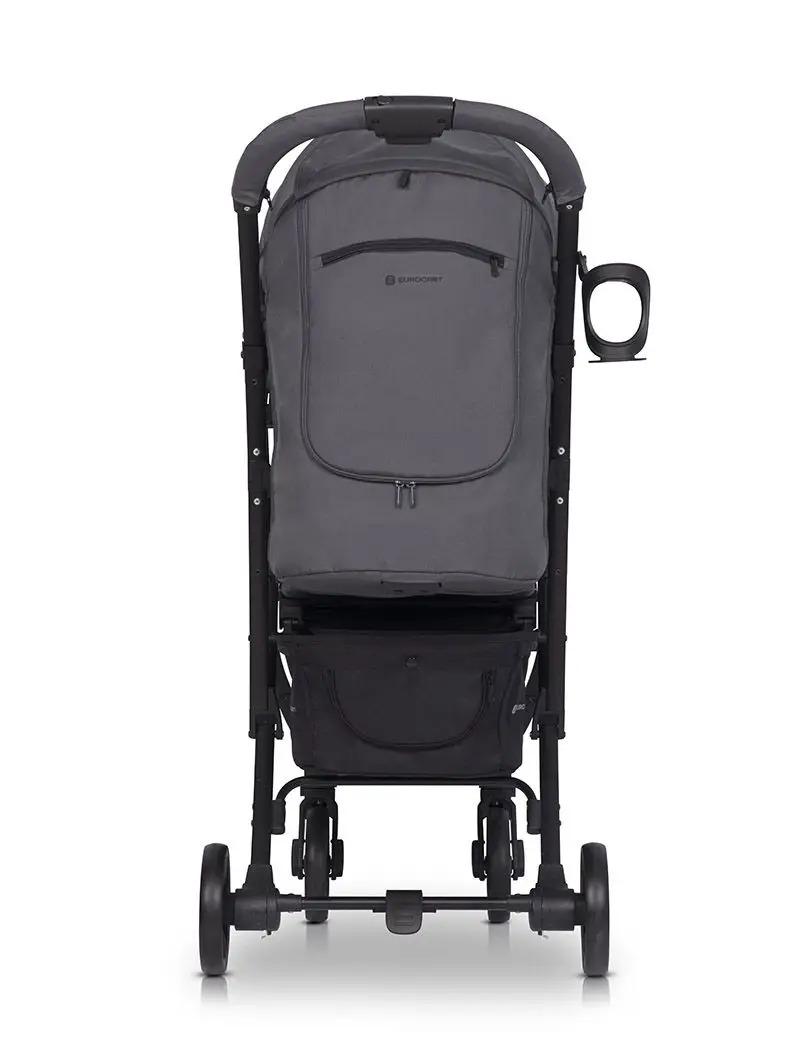 Коляска универсальная Euro-Cart Volt с корзиной 85x50x106 см Графитовый (9023-ECVB-16) - фото 5