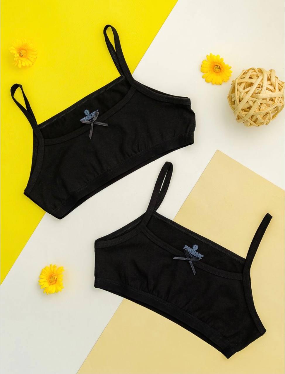 Набір топів для дівчинки BAYKAR р. 7 164-170 см 13-14 років 3 шт. Чорний (4766-02)