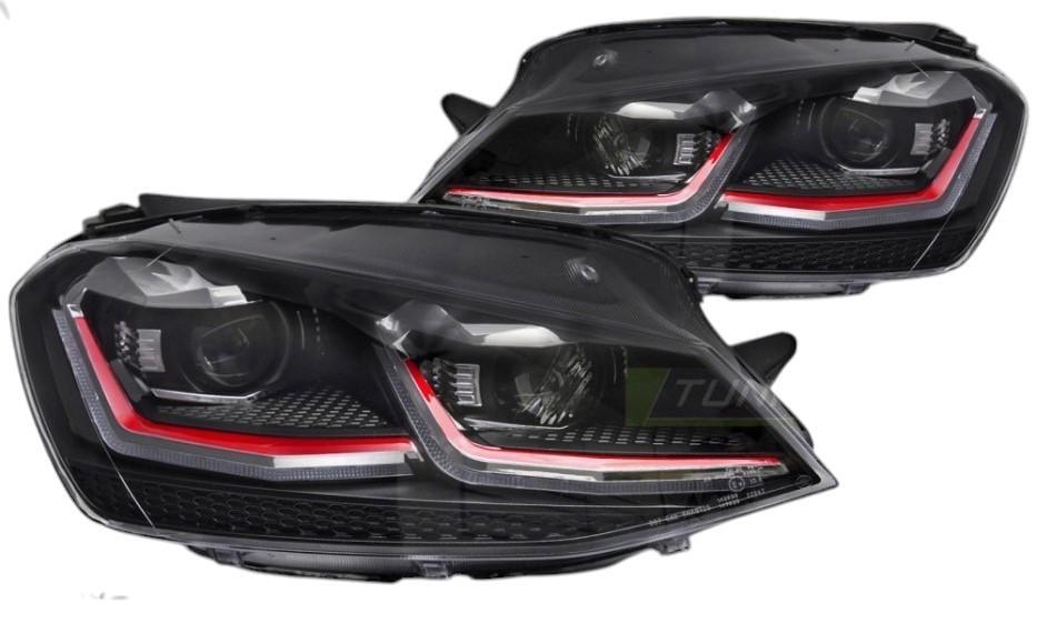 Автомобильные фары передние Volkswagen Golf 7 2012-2017 (3001417263)