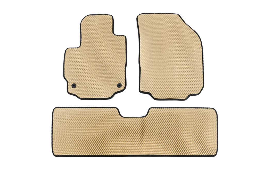 Автоковрики Digital Designs Chevrolet Equinox 3 шт. Бежевый (2369650067)