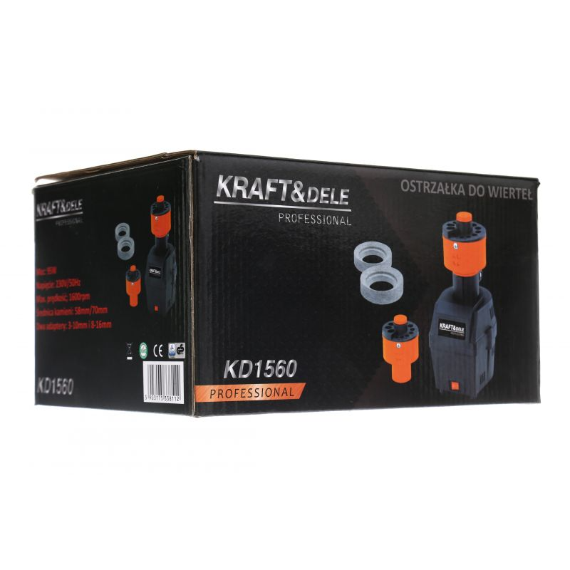 Станок для заточки сверл Kraft&Dele KD1560 95 Вт 1600 об/мин 75 дБ - фото 6