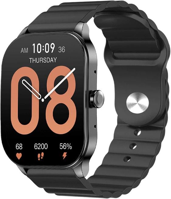 Ремешок Wave для Amazfit Pop 3S/3R Black (34470-2B)