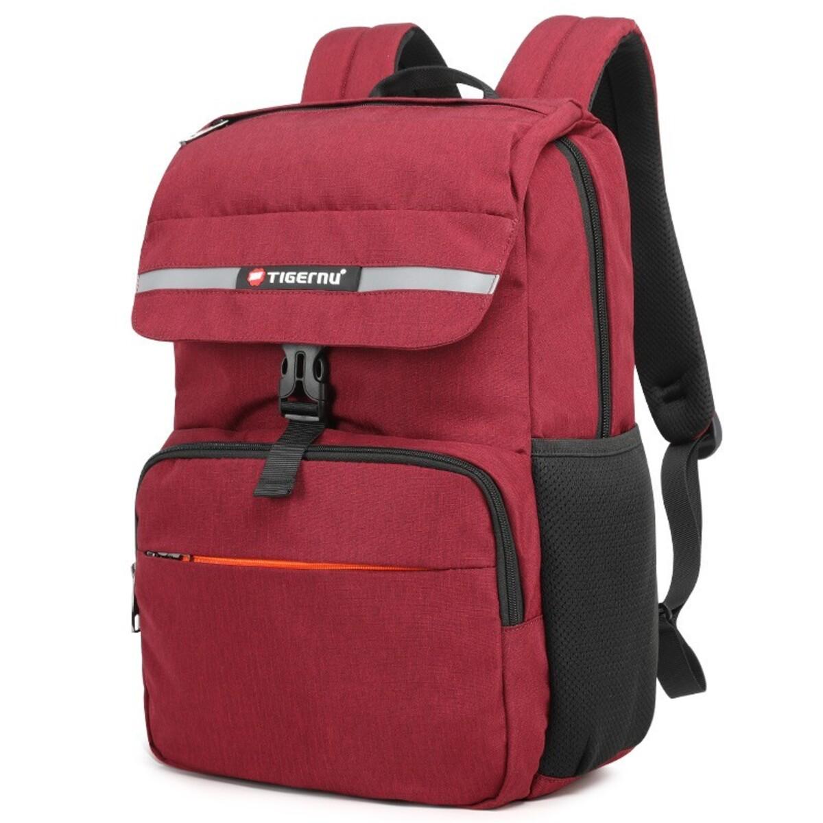 Городской рюкзак Tigernu T-B3900 для ноутбука 15,6" с USB 20 л Красный (TGN-T-B3900-1800)