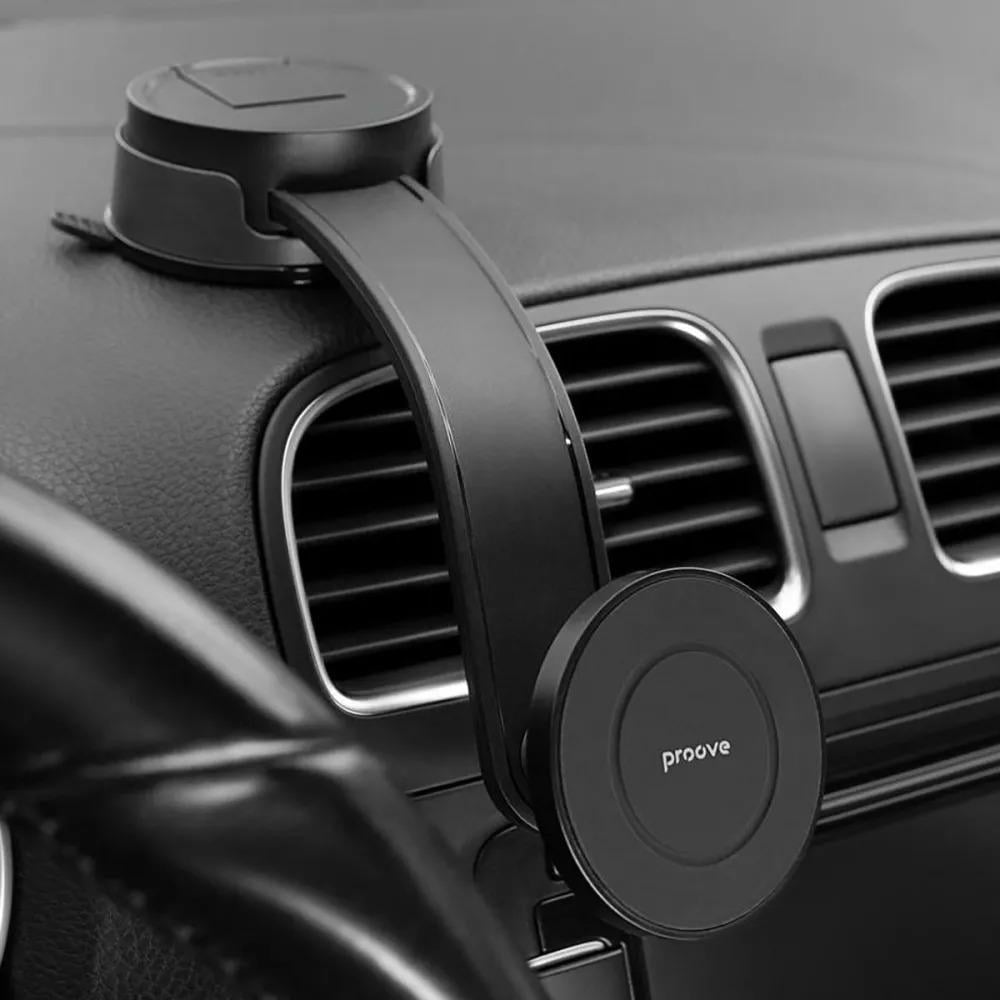 Автомобільний тримач Proove Truck Suction Type Car Mount Black - фото 5