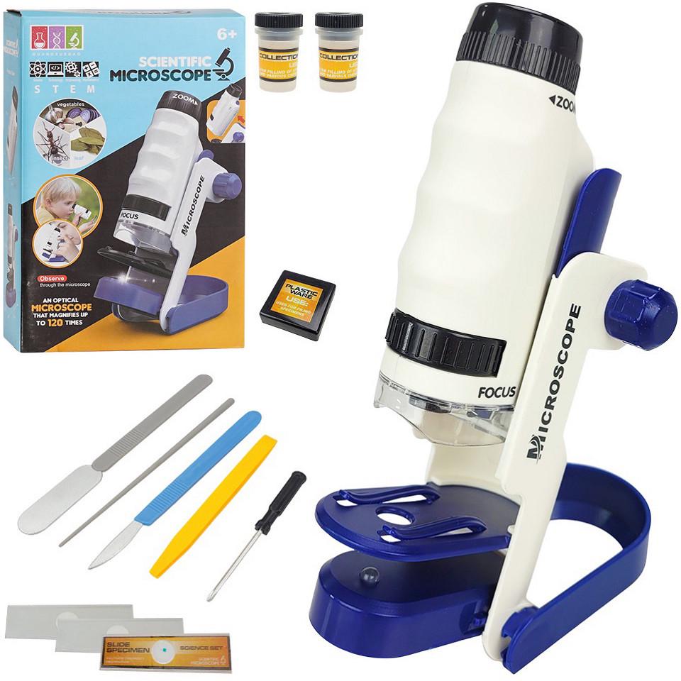 Микроскоп детский с подсветкой и аксессуарами (2133527931)