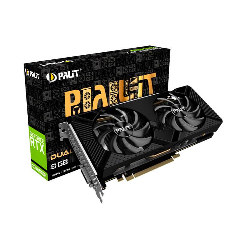 Видеокарта Palit GeForce RTX 2060 Super Dual (NE6206S018P2-1160A-1) - фото 6