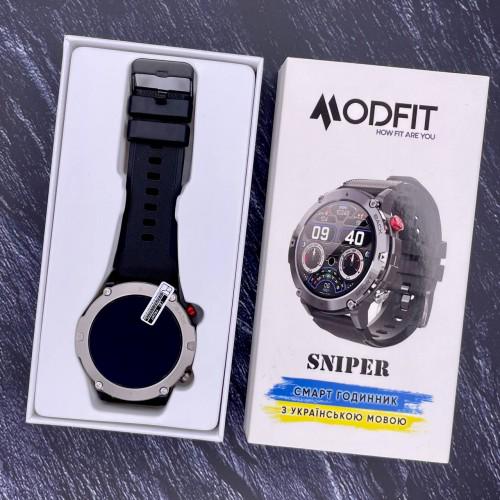 Смарт-часы Modfit Sniper Black/Silver - фото 5