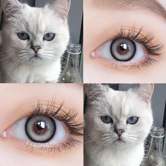 Лінзи кольорові BUBBLE-GRAY (1994101834) - фото 4