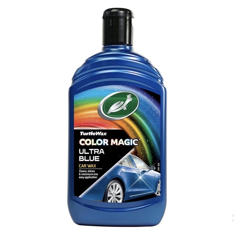Полироль для кузова Turtle Wax Color Magic 500 мл Синий (52709)