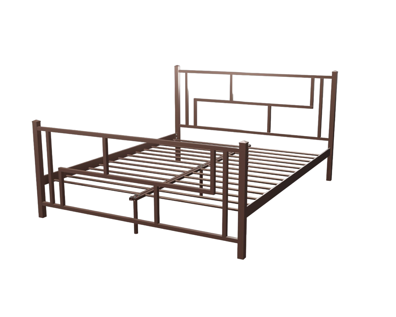 Ліжко двоспальне AmisDesign 160x190 см Коричневий (ten_0117) - фото 1 Ліжко двоспальне AmisDesign 160x190 см Коричневий (ten_0117) - фото 1