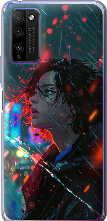 Чехол на Huawei Honor 30 Lite Ночные огни (6096u-2074-42517)