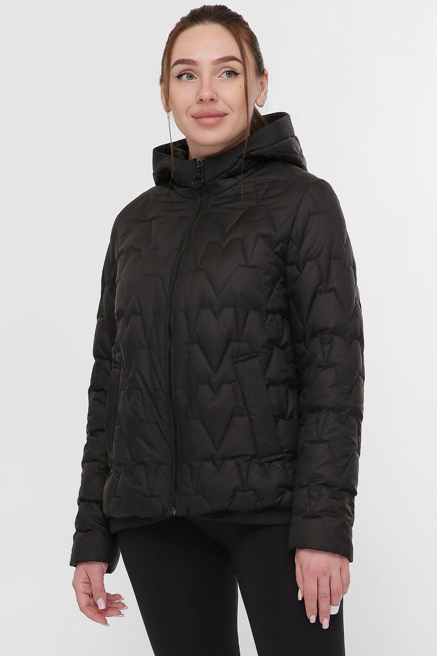 Куртка женская демисезонная Rolana Кристал р. 52 Черный (110-28-52)