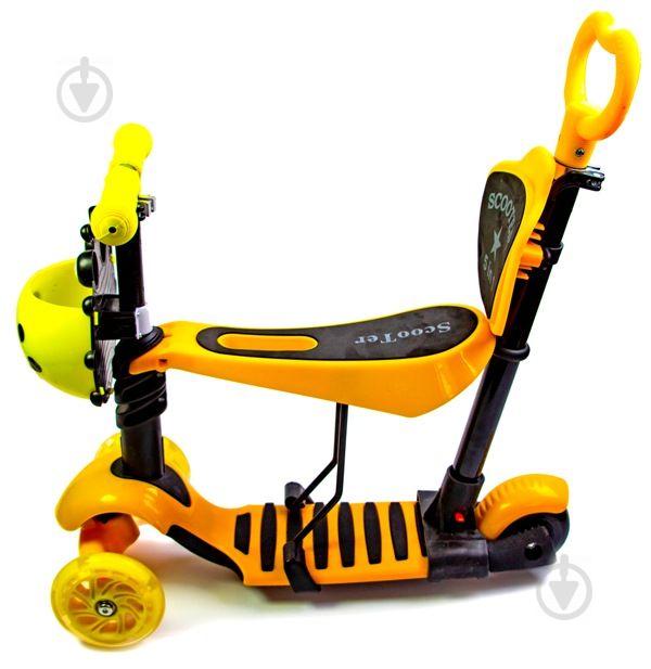 Самокат детский Scooter Божья коровка 5 in 1 Yellow (1452070781) Самокат детский Scooter Божья коровка 5 in 1 Yellow (1452070781)