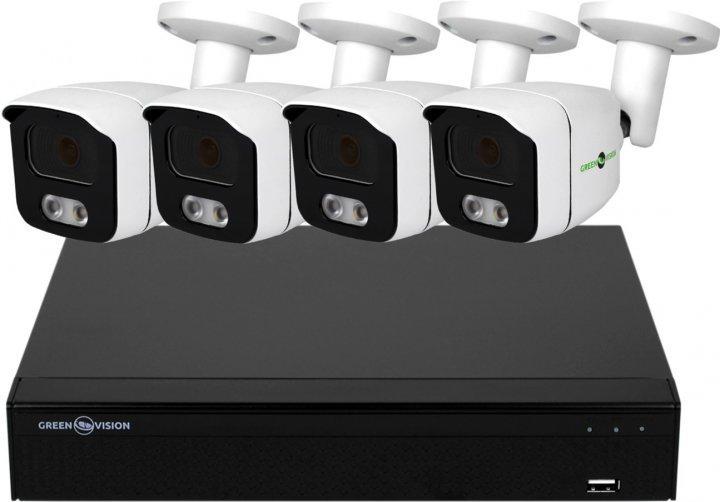 Комплект видеонаблюдения Green Vision GV-K-E34/04 5MP