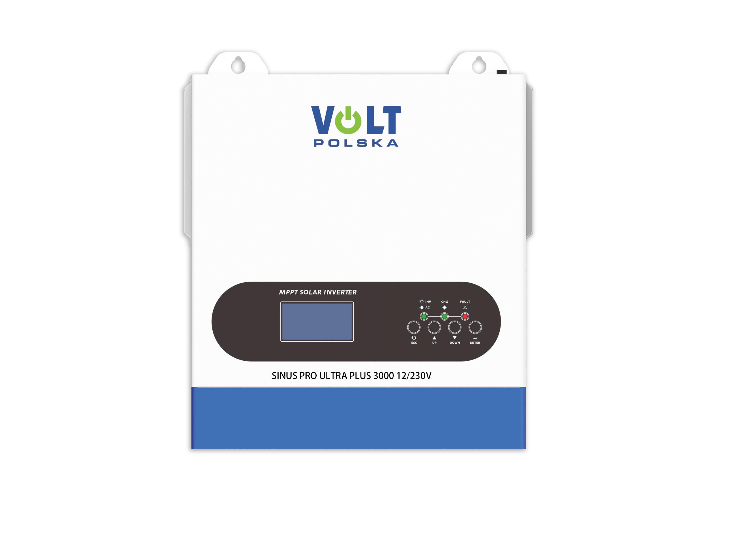 Инвертор солнечный Volt Polska Sinus PRO ULTRA 3000 12/230 В 1500/3000 Вт MPPT (3SSS150012)
