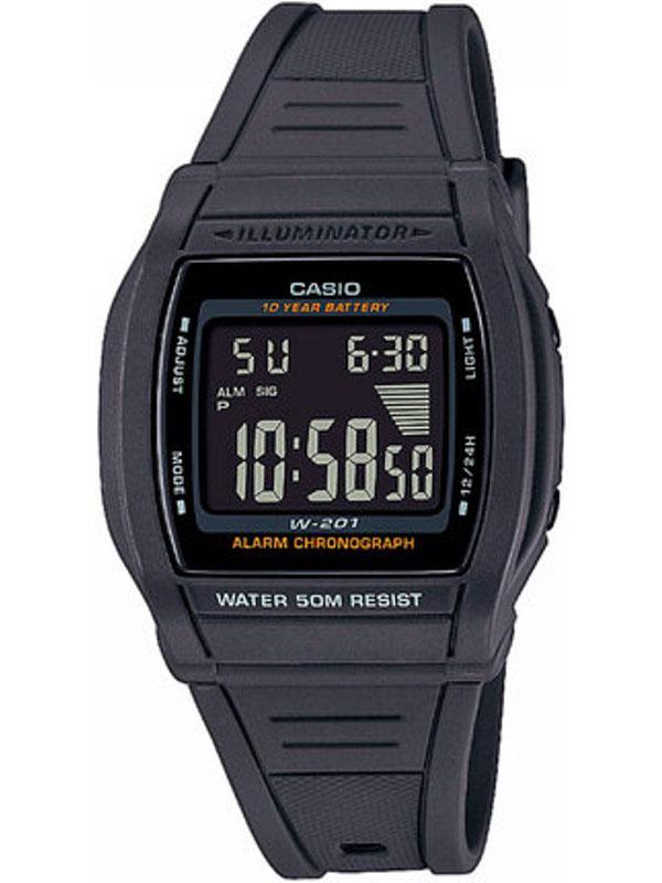 Наручний годинник чоловічий Casio W-201-1BVEF (614244)