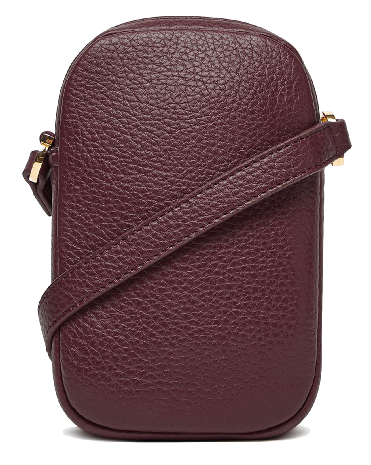 Сумка Beverly Hills Polo Club з ремінцем Бордовий (0395) - фото 5