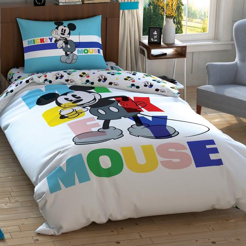 Постельное белье Tac Disney Mickey Colour Face 160х220 подростковый (svt 2000022292924)