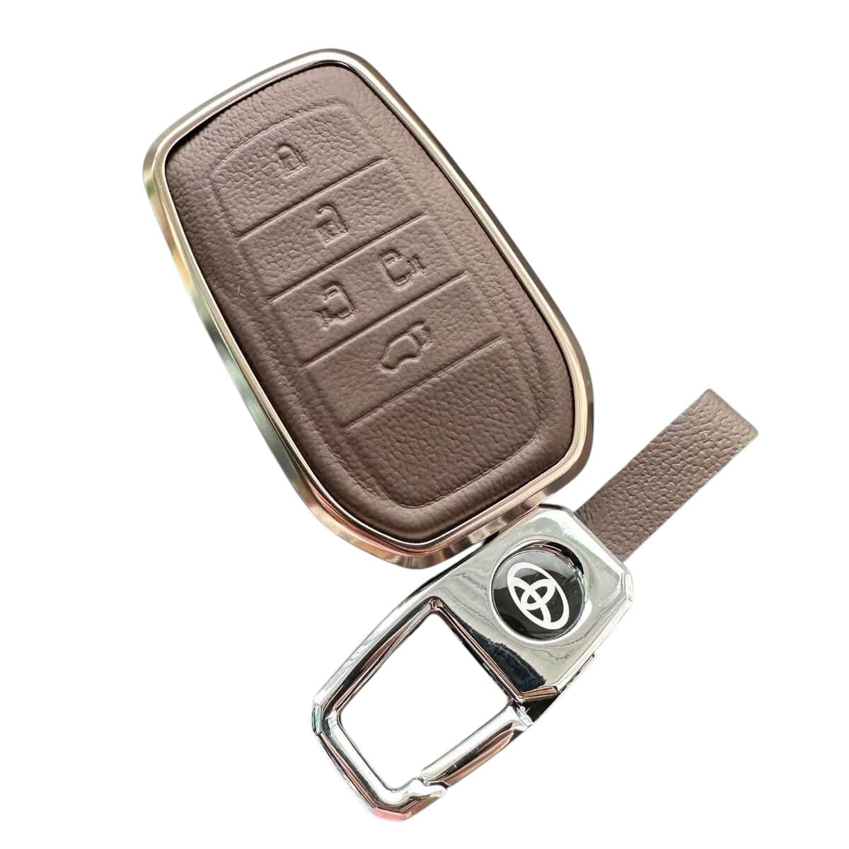 Чехол для ключа алюминиевый Toyota (to3albl5b)