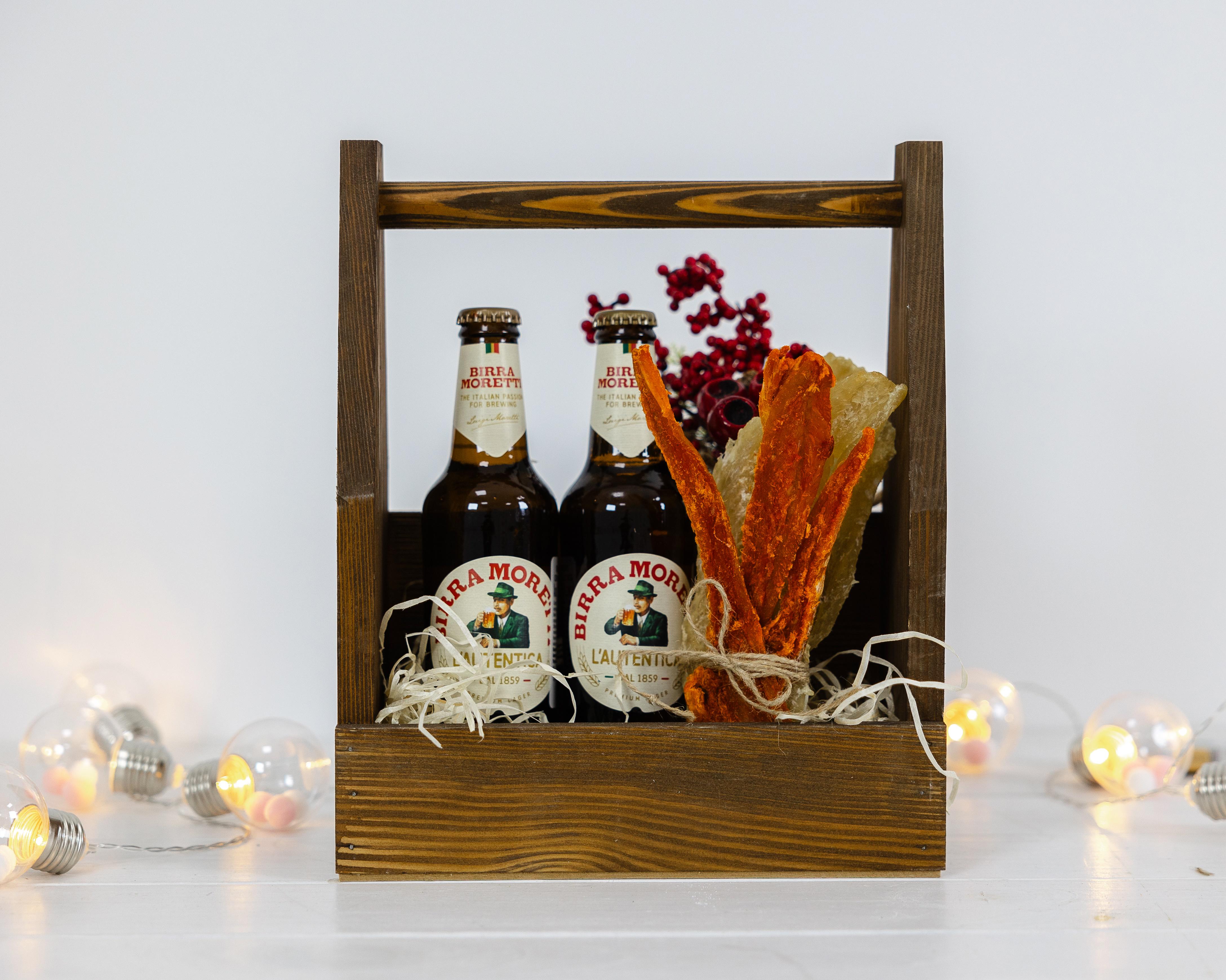 Ящик подарунковий дерев'яний Turbota box Темно-сірий (0002130) - фото 5