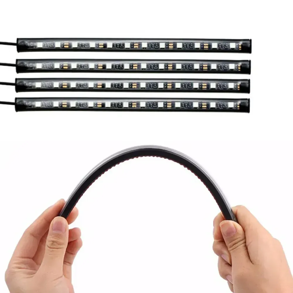 Підсвітка в авто HR-01678 світлодіодна RGB з пультом та світломузикою (ma147) - фото 3 Підсвітка в авто HR-01678 світлодіодна RGB з пультом та світломузикою (ma147) - фото 3